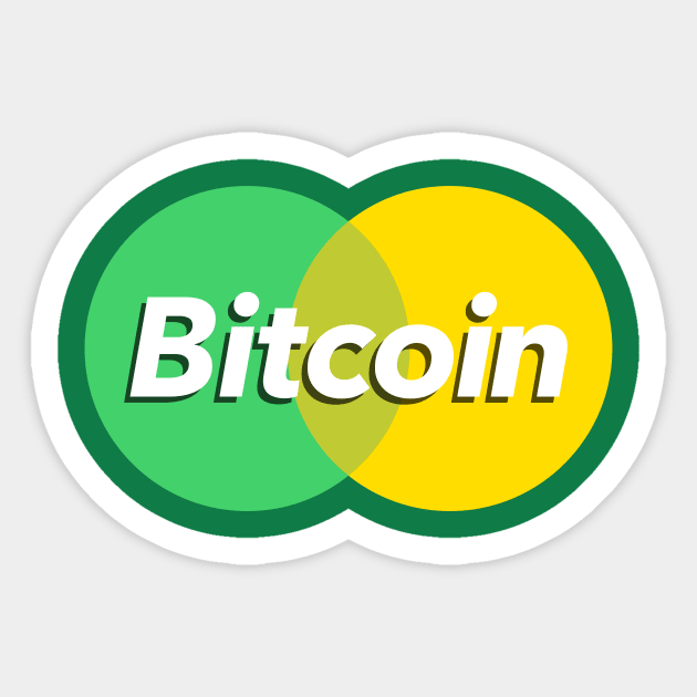 Mastercoin Bitcoin Sticker by tshirtbaba